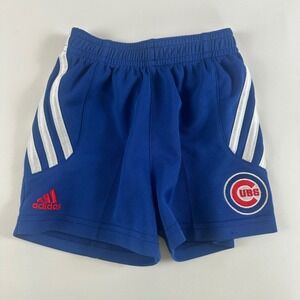 Adidas Chicago Cubs Royal Blue Athletic‎ Shorts Kids Size 12M
